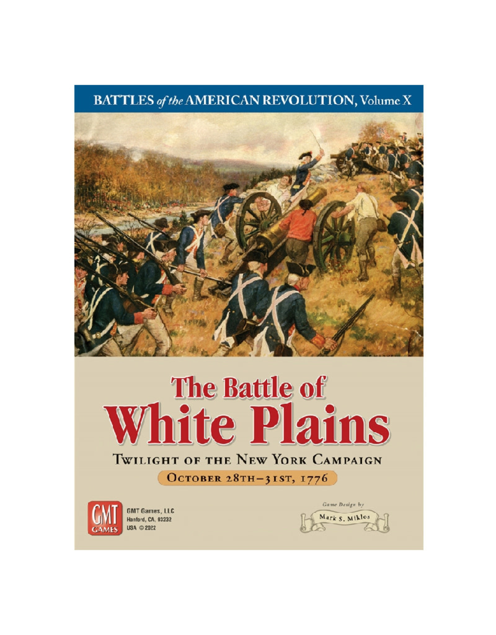 GMT Games American Revolution: Battle for White Plains - Twilight of the New York Campaign