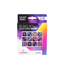 Dice Set D6 16mm (12) Galaxy Series Nebula