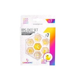 Polyhedral Dice Set (7) Embraced Series Rubber Duck