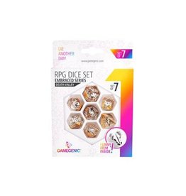 GameGenic Polyhedral Dice (7) Embraced Death Valley