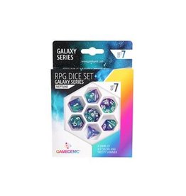 GameGenic RPG Dice (7) Galaxy Series Neptune