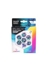 GameGenic RPG Dice (7) Galaxy Series Neptune
