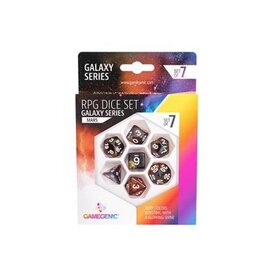 GameGenic RPG Dice (7) Galaxy Series Mars
