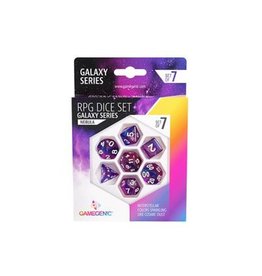 Polyhedral Dice Set (7) Galaxy Series Nebula