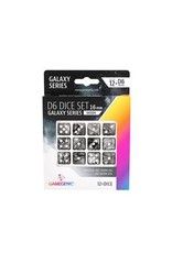 Dice Set D6 16mm (12) Galaxy Series Moon