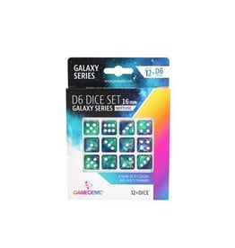 Dice Set D6 16mm (12) Galaxy Series Neptune