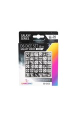 D6 Dice Set 12mm (36) Galaxy Series Moon