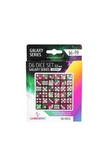 D6 Dice Set 12mm (36) Galaxy Series Aurora