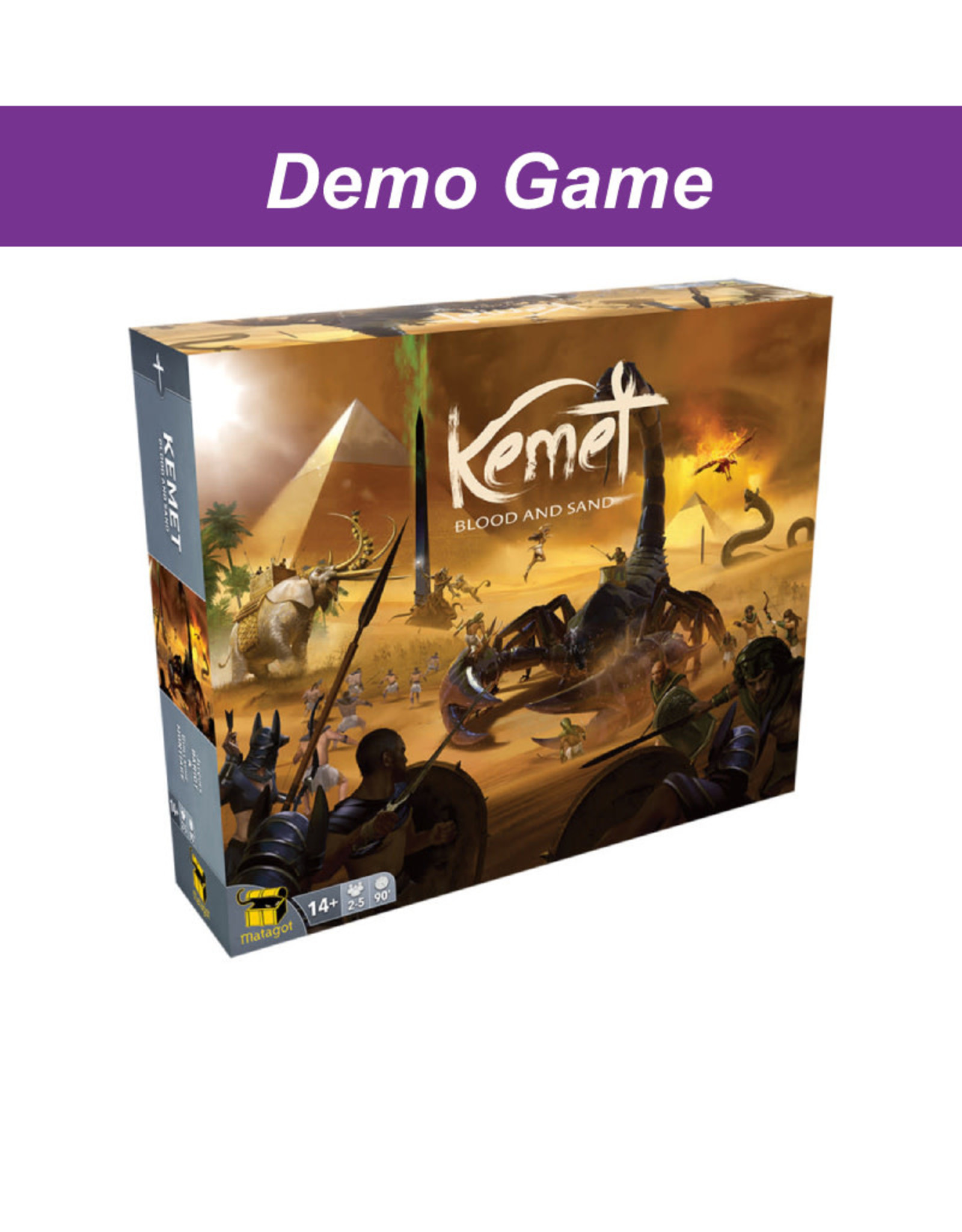 (DEMO) Kemet.  Free to play In-Store!