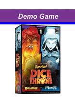 Roxley Games (DEMO) Dice Throne Season 1 Barbarian Vs Moon Elf. Free to play in store!