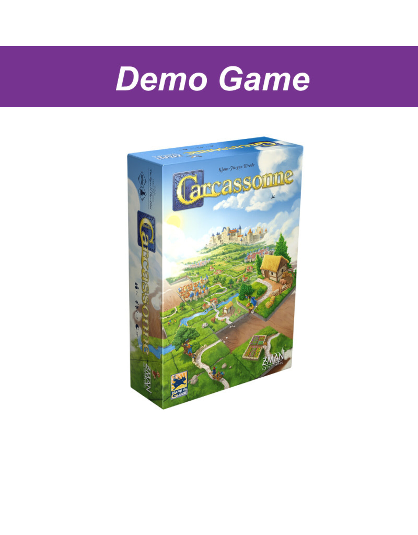 Z-Man Games (DEMO) Carcassonne. Free To Play In Store!