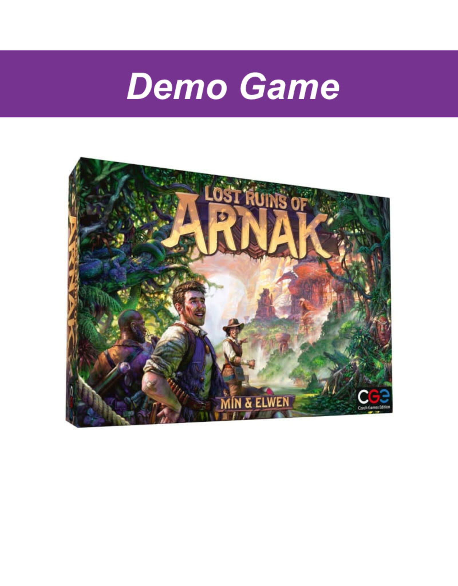 Czech Games Edition (DEMO) Lost Ruins of Arnak.  Free to Play In Store!