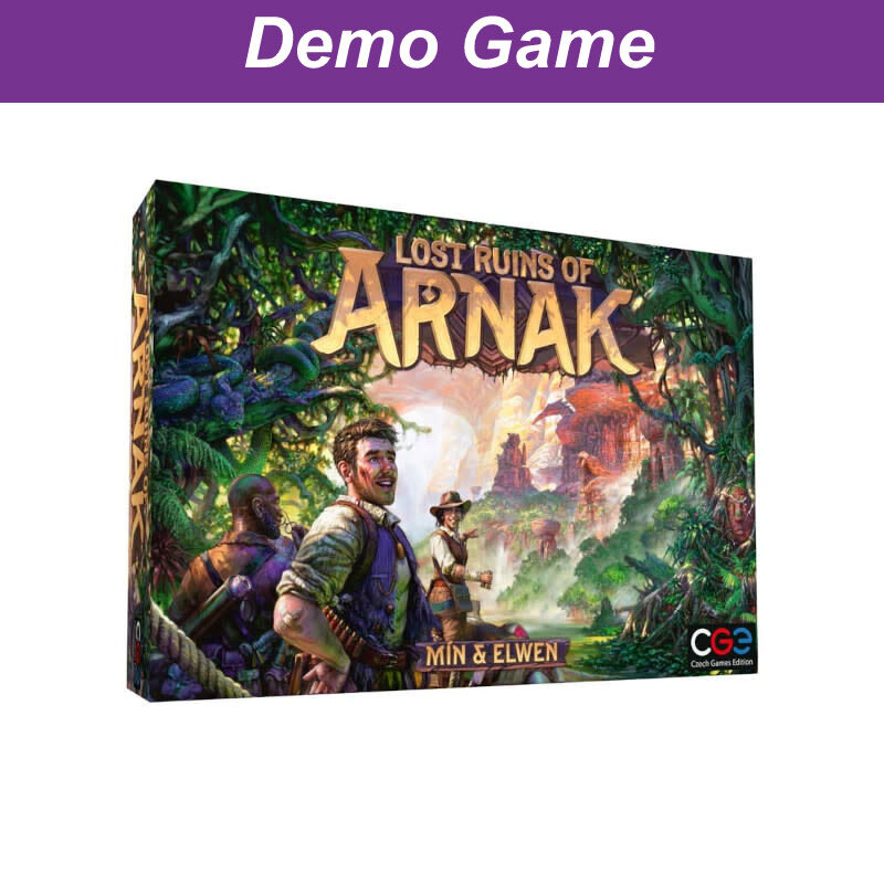 Czech Games Edition (DEMO) Lost Ruins of Arnak.  Free to Play In Store!