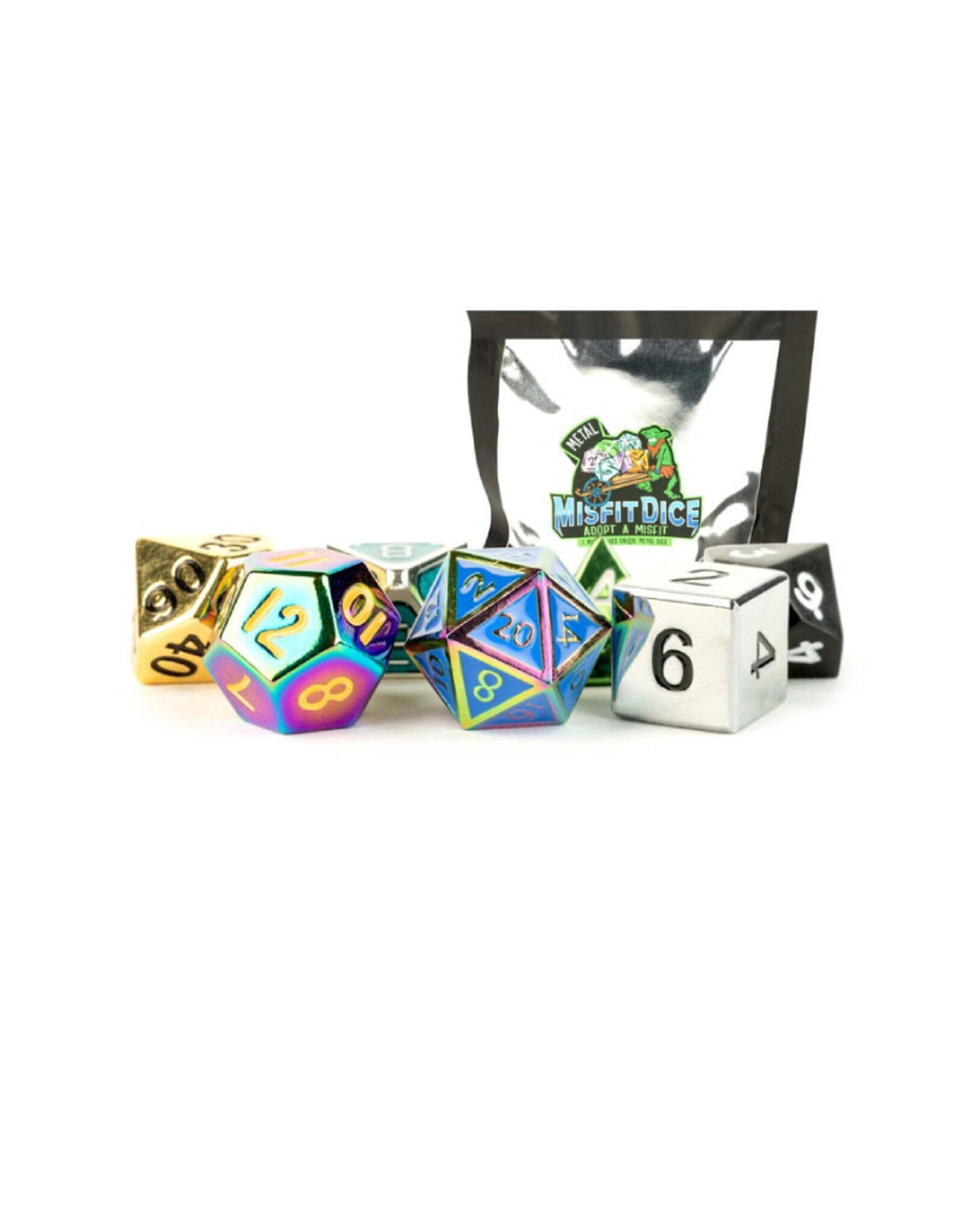 FanRoll Fanroll Metal Mystery Dice (7)