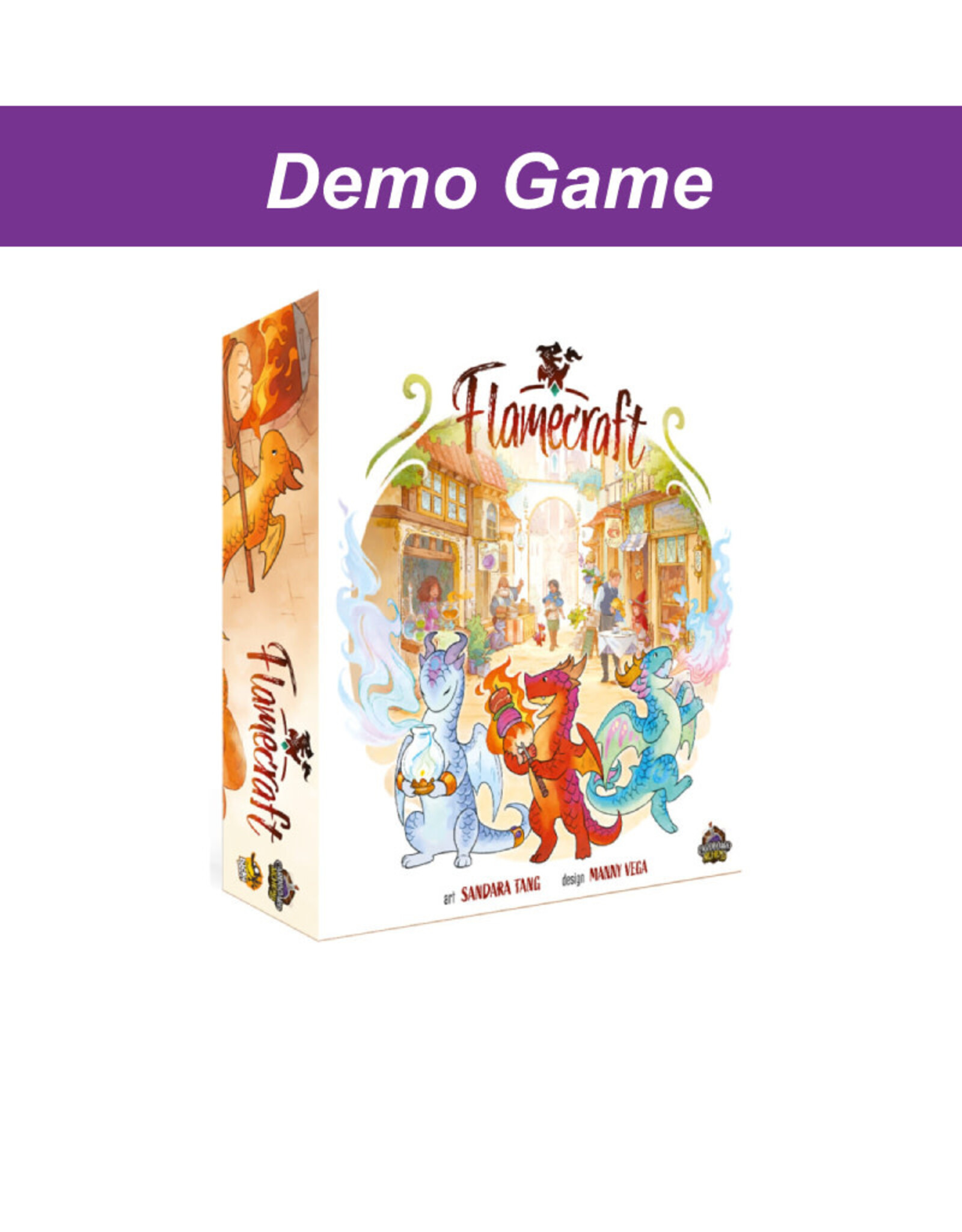 Lucky Duck Games (DEMO) Flamecraft. Free to Play In Store!