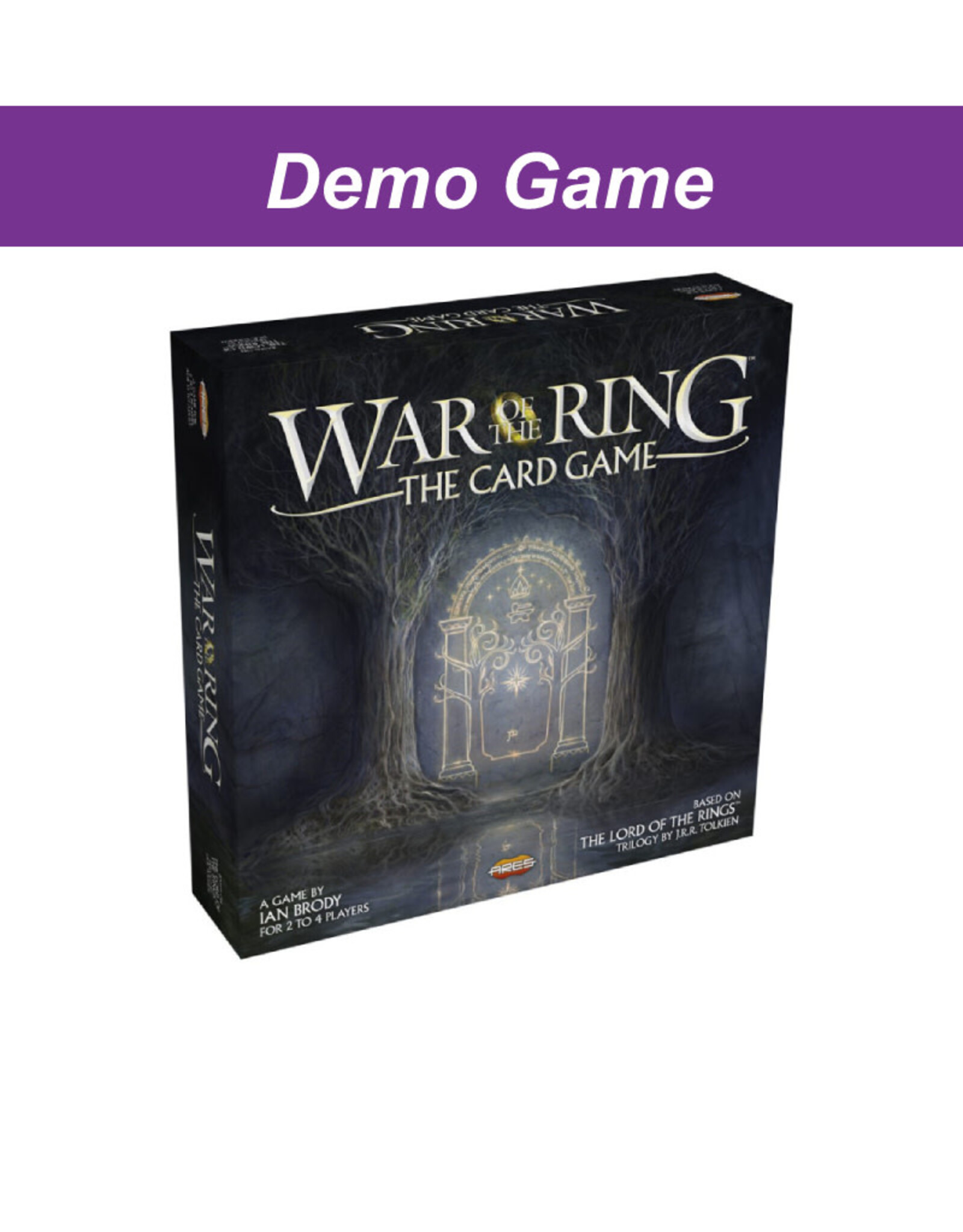 Ares Games (DEMO) War of the Ring the Card Game.  Free to Play In Store!