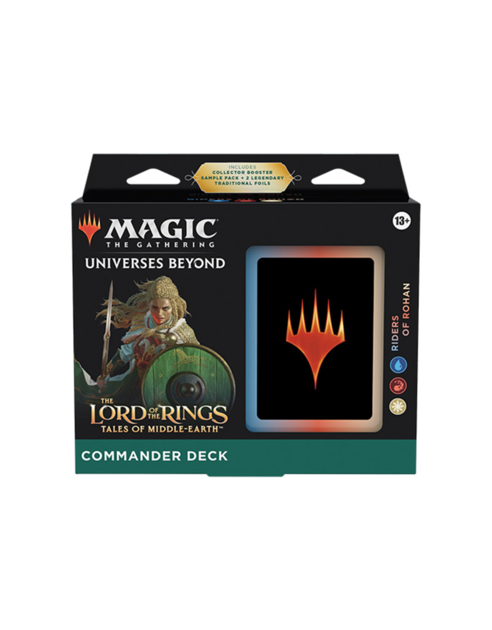 Wizards of the Coast MTG The Lord of the Rings Tales of Middle Earth Commander Deck Riders of Rohan