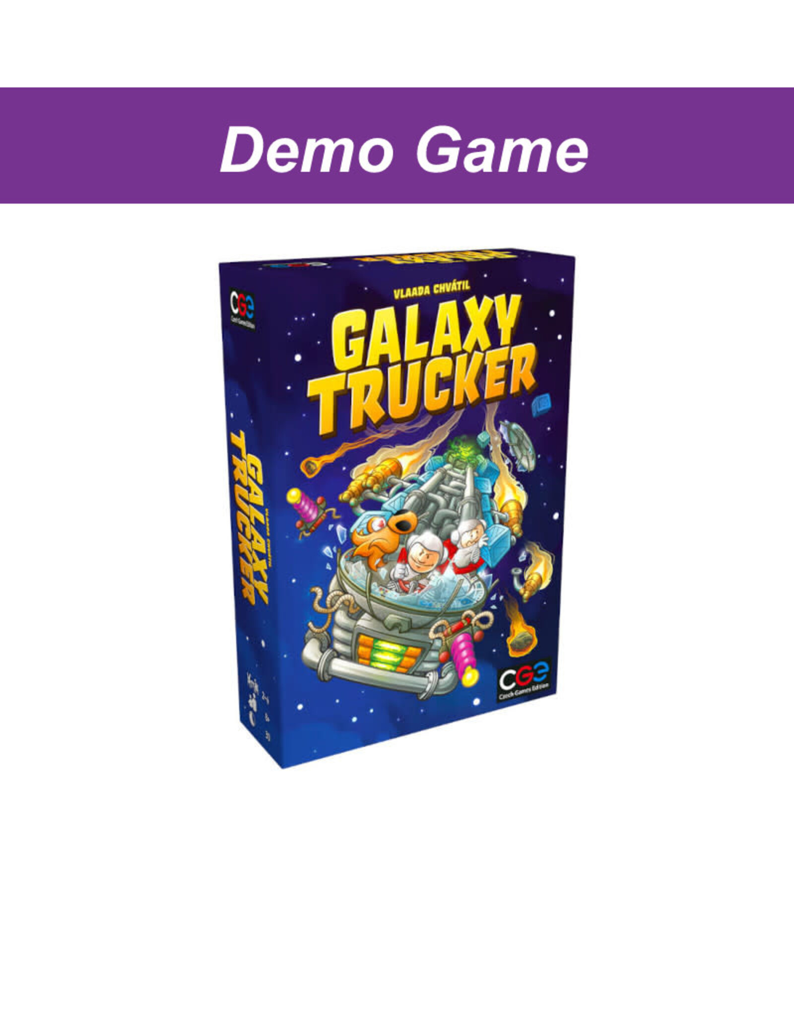 Czech Games Edition (DEMO) Galaxy Trucker. Free to Play In Store!