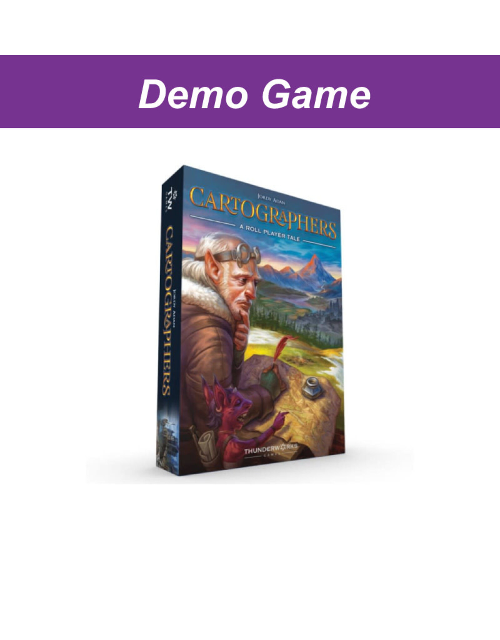 Game Night Games (DEMO) Cartographers. Free to Play In Store!