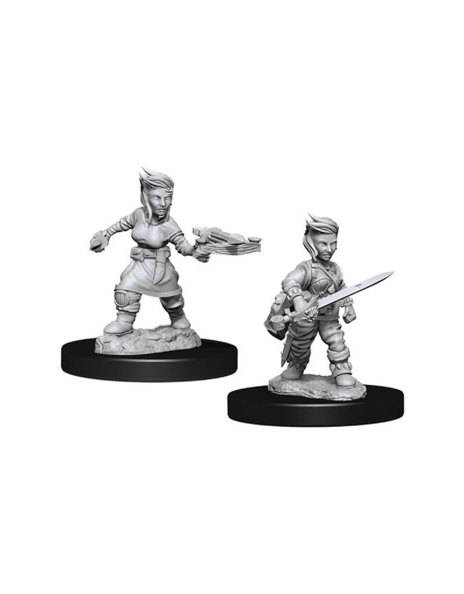 Wizkids Pathfinder Unpainted Minis: Halfling Rogue Female