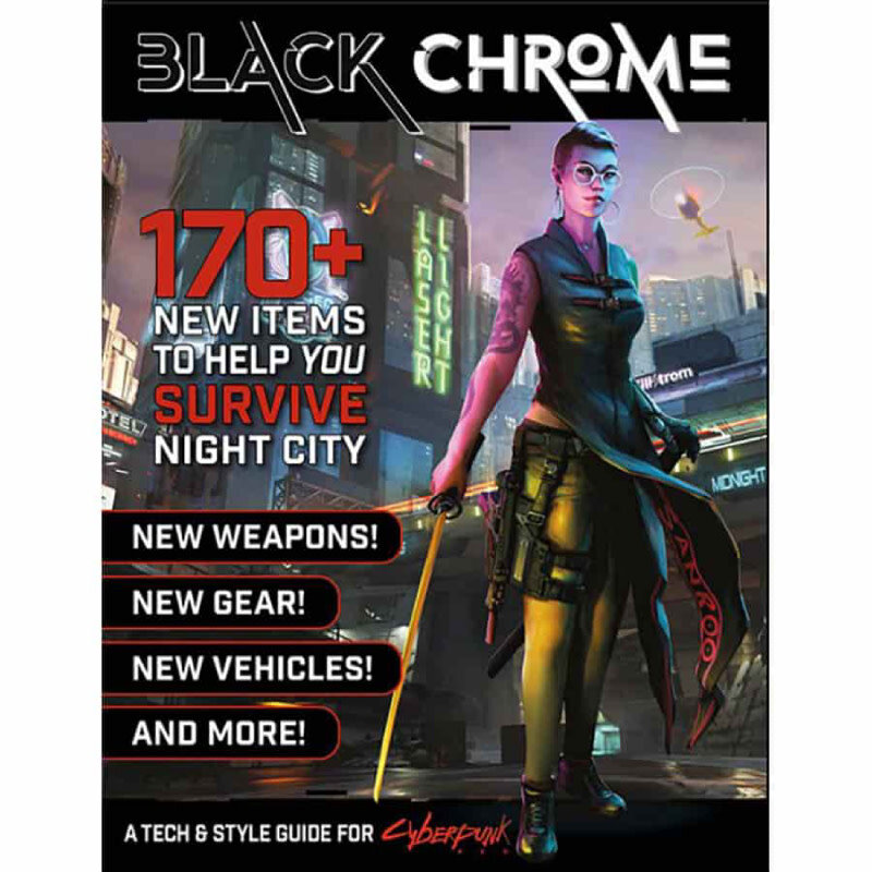 R. Talsorian Games Cyberpunk RED: Black Chrome