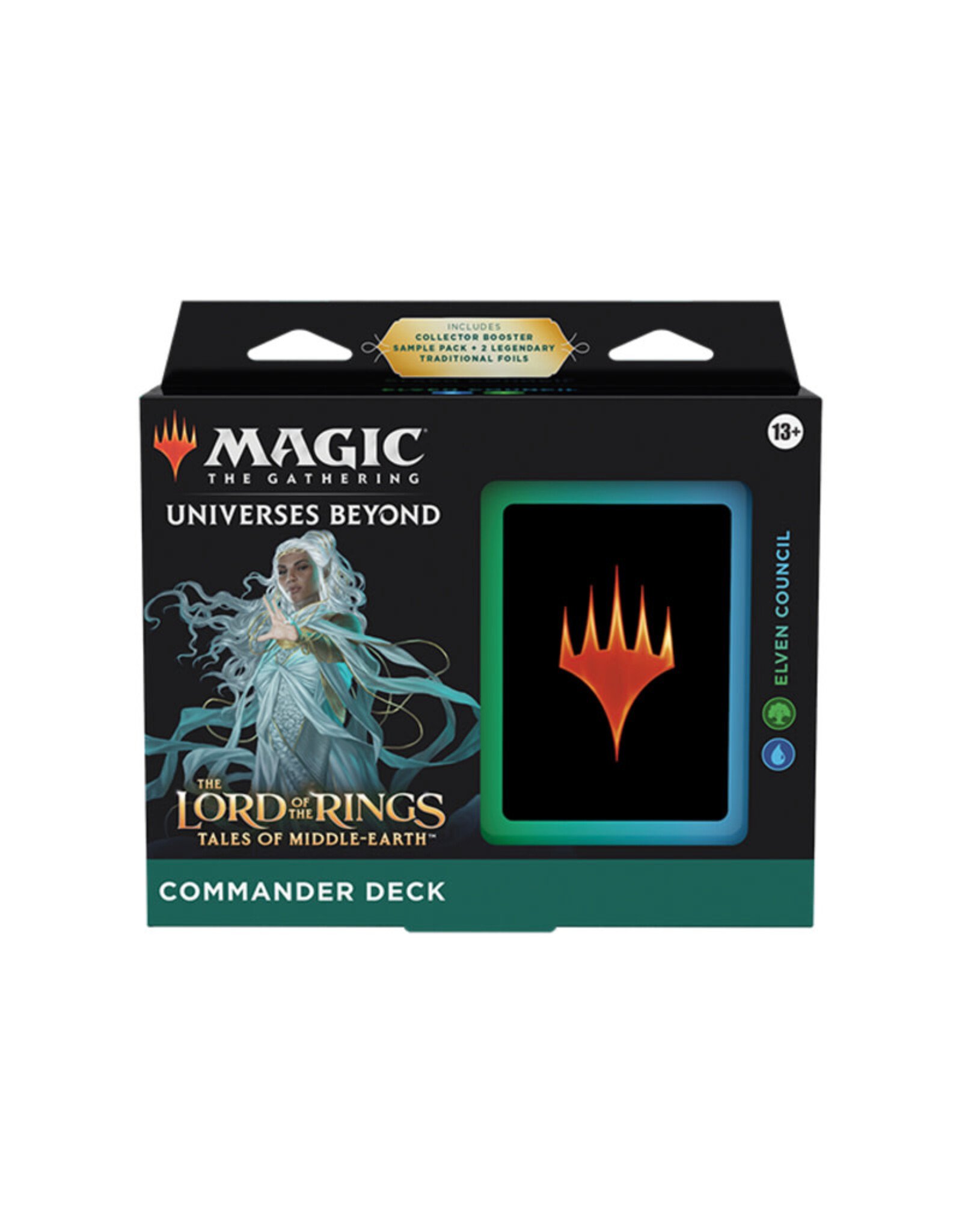Wizards of the Coast MTG The Lord of the Rings Tales of Middle Earth-Commander Deck Elven Council