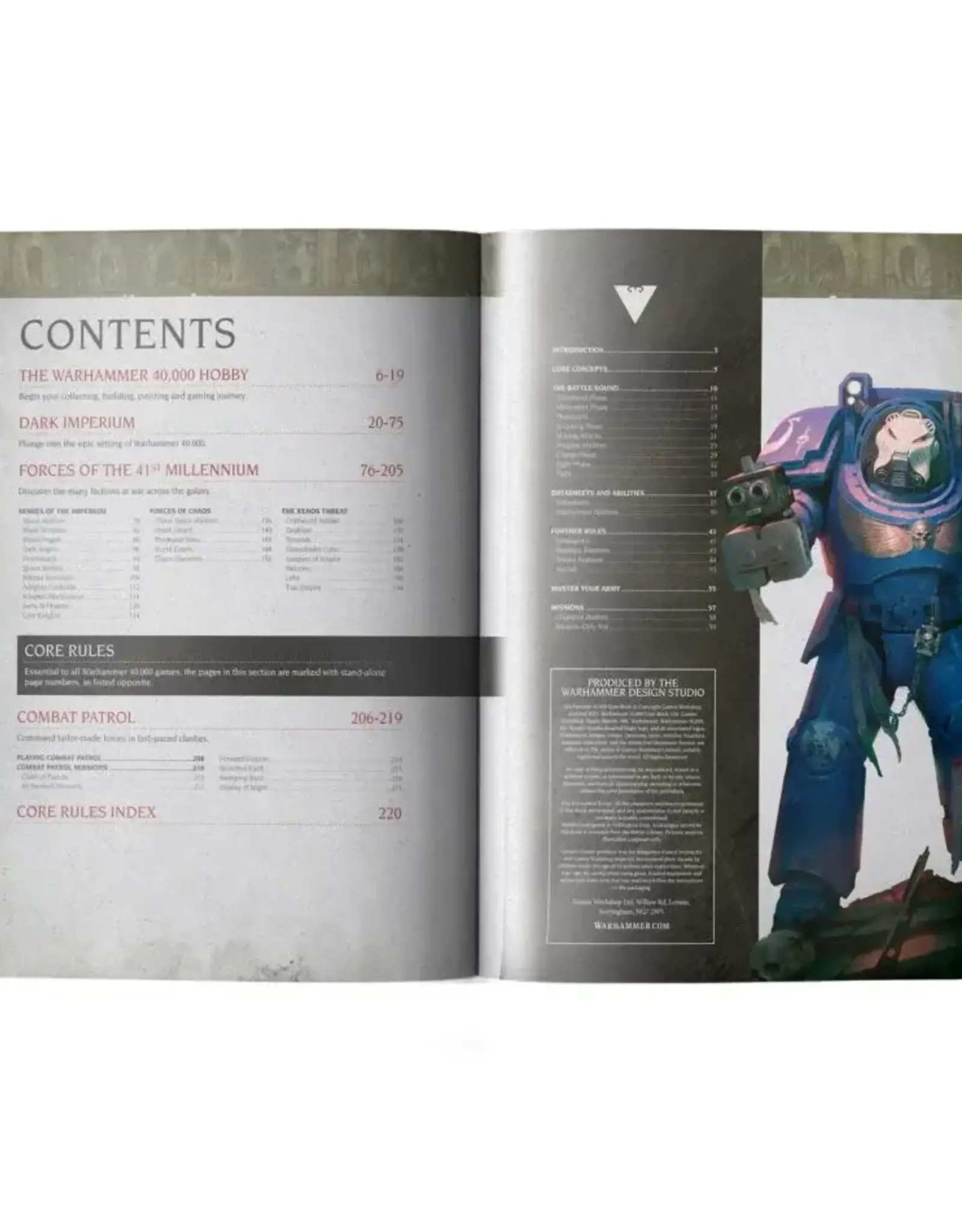 Games Workshop Warhammer 40k Core Rulebook (10th Edition)