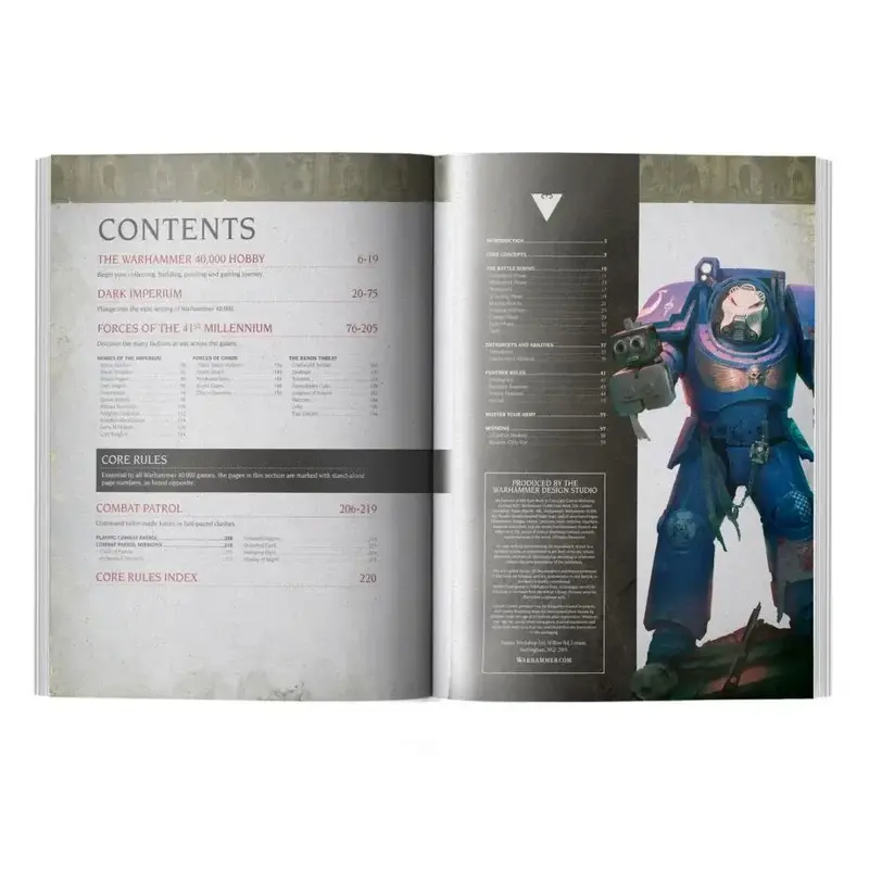 Warhammer 40K Core Rulebook - Game Night Games