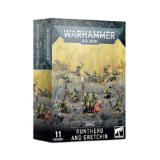Games Workshop Warhammer 40k Orks Runtherd and Gretchin