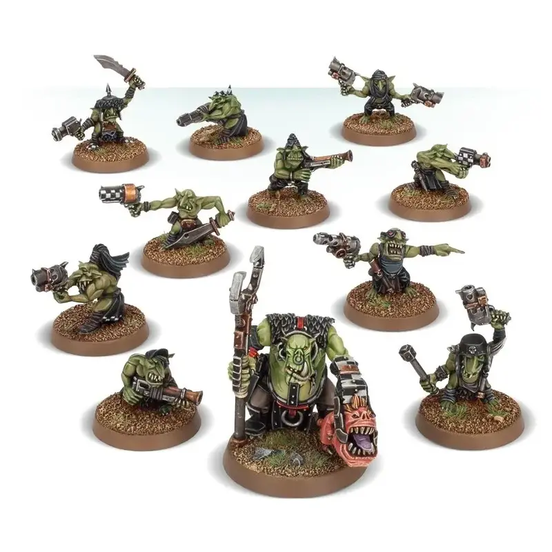 Games Workshop Warhammer 40k Orks Runtherd and Gretchin