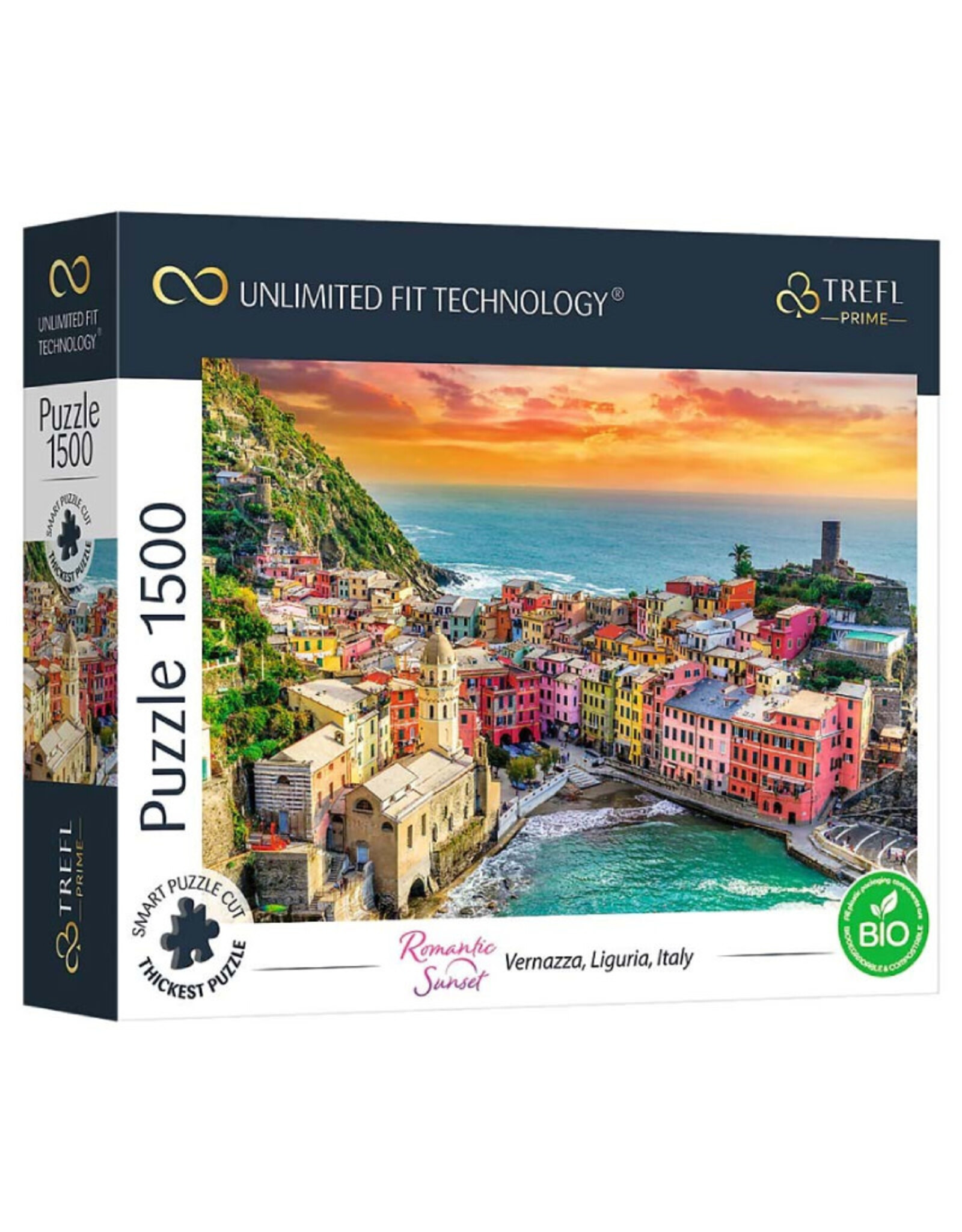 Trefl Romantic Vernazza Italy Puzzle (1500 PCS)