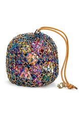 Hymgho Premium Dice Dice Bag: Chainmail Gold