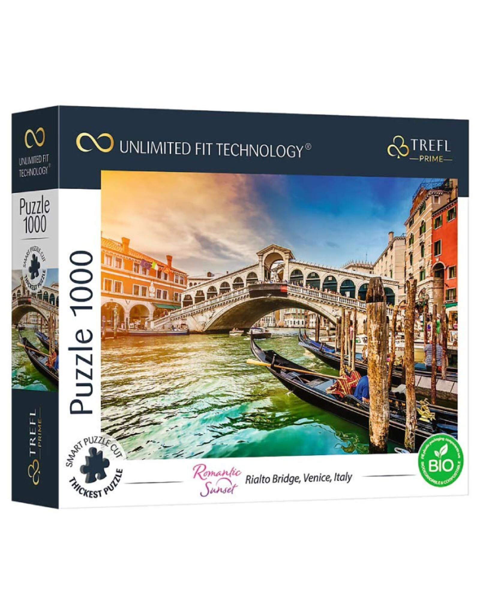 Trefl Romantic Rialto Bridge Puzzle 1000 PCS