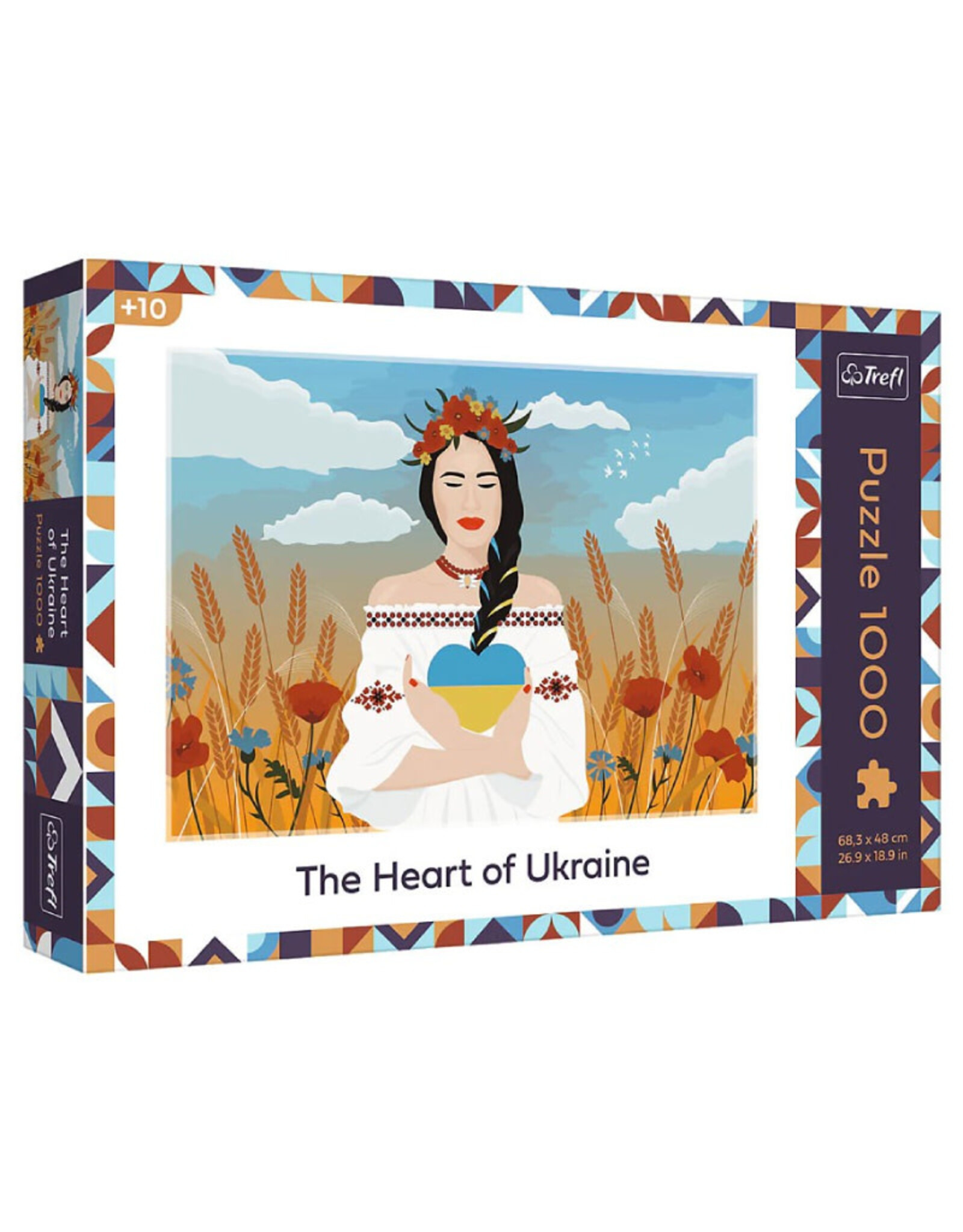 Trefl Heart of Ukraine Puzzle 1000 PCS
