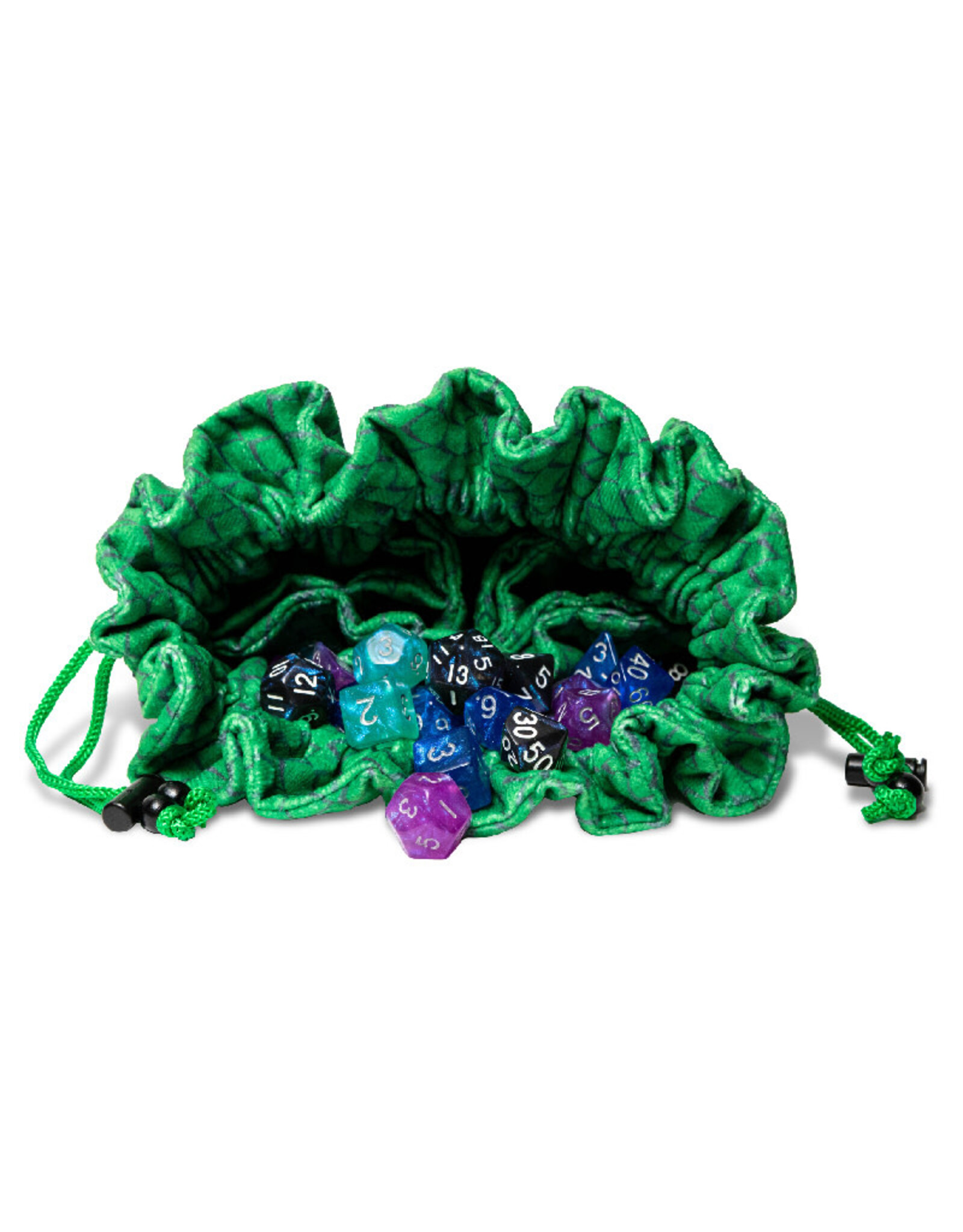 FanRoll Dice Bag: Fanroll Green Dragon Scales