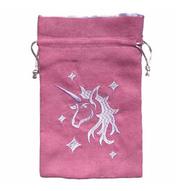 Misc Dice Bag: Pink Unicorn