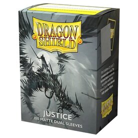 Dragon Shield Sleeves: Dragon Shields Matte Dual (100) Justice