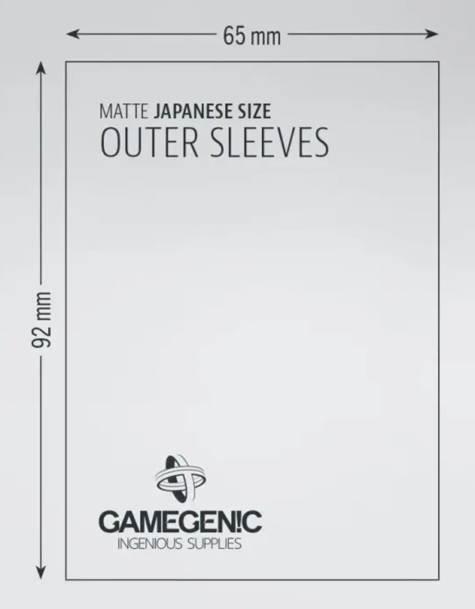 Japanese Outer Sleeves (60) Matte