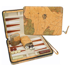 Backgammon 15 Inch Map Design