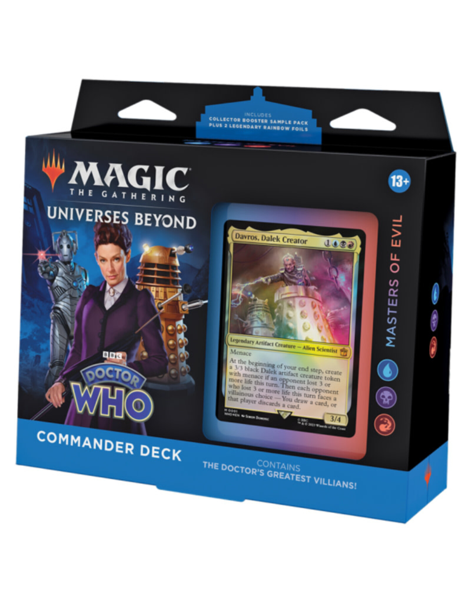 MTG Doctor Who Commander Deck Masters of Evil - Game Night Games