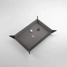Magnetic Dice Tray: Rectangular Gray