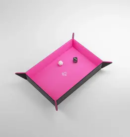 Magnetic Dice Tray: Rectangular Pink