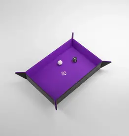 Magnetic Dice Tray: Rectangular Purple