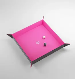 Magnetic Dice Tray: Square Pink