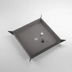Magnetic Dice Tray: Square Gray