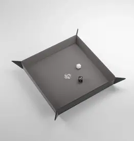 Magnetic Dice Tray: Square Gray