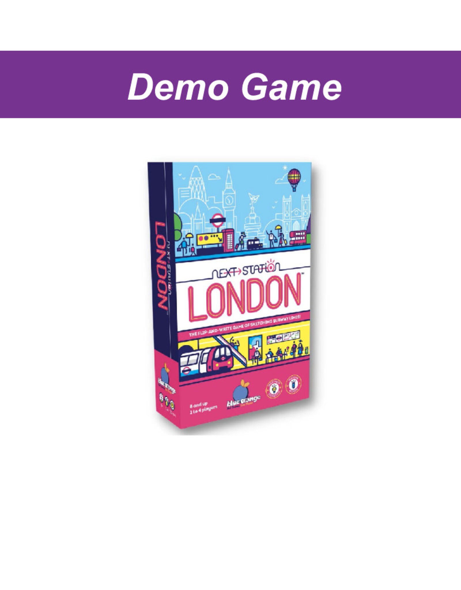 Blue Orange Games (DEMO) Next Station London. Free to Play In Store!