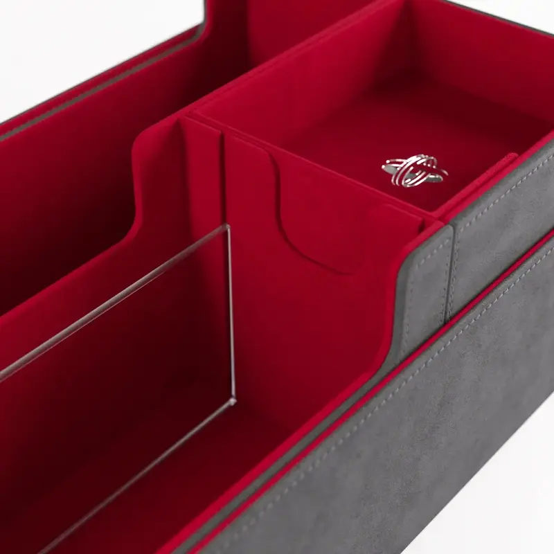 GameGenic Cards Lair 1000+ Grey/Red