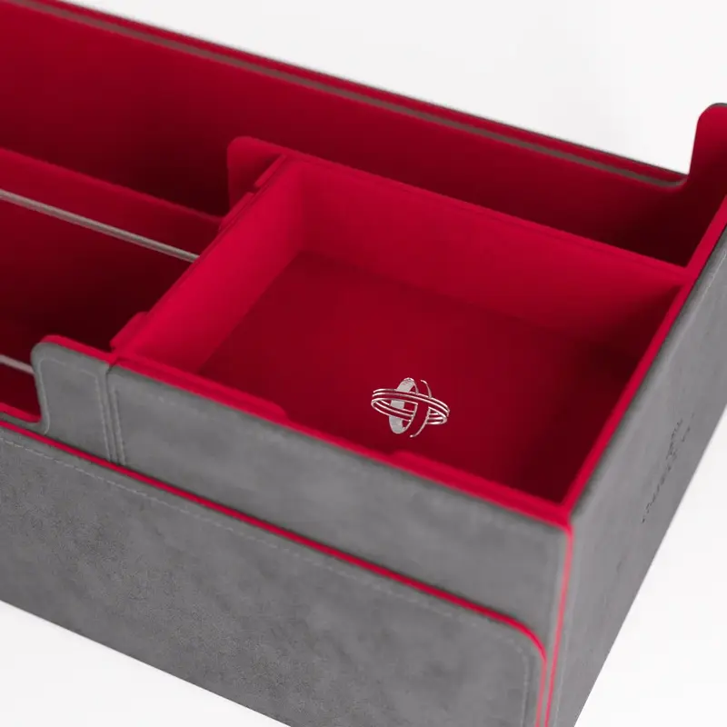 GameGenic Cards Lair 1000+ Grey/Red