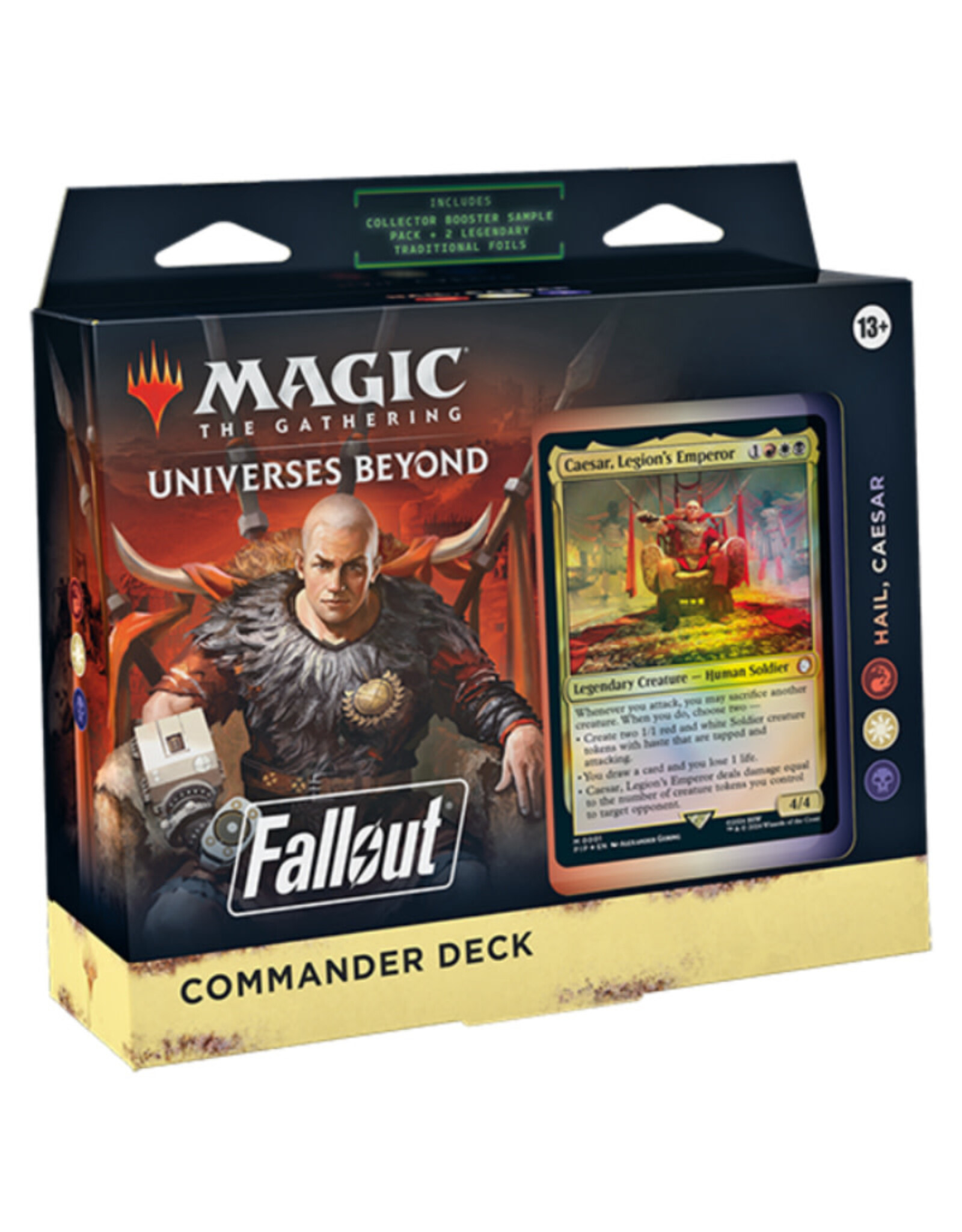 Wizards of the Coast MTG Fallout Commander Deck Hail, Caesar